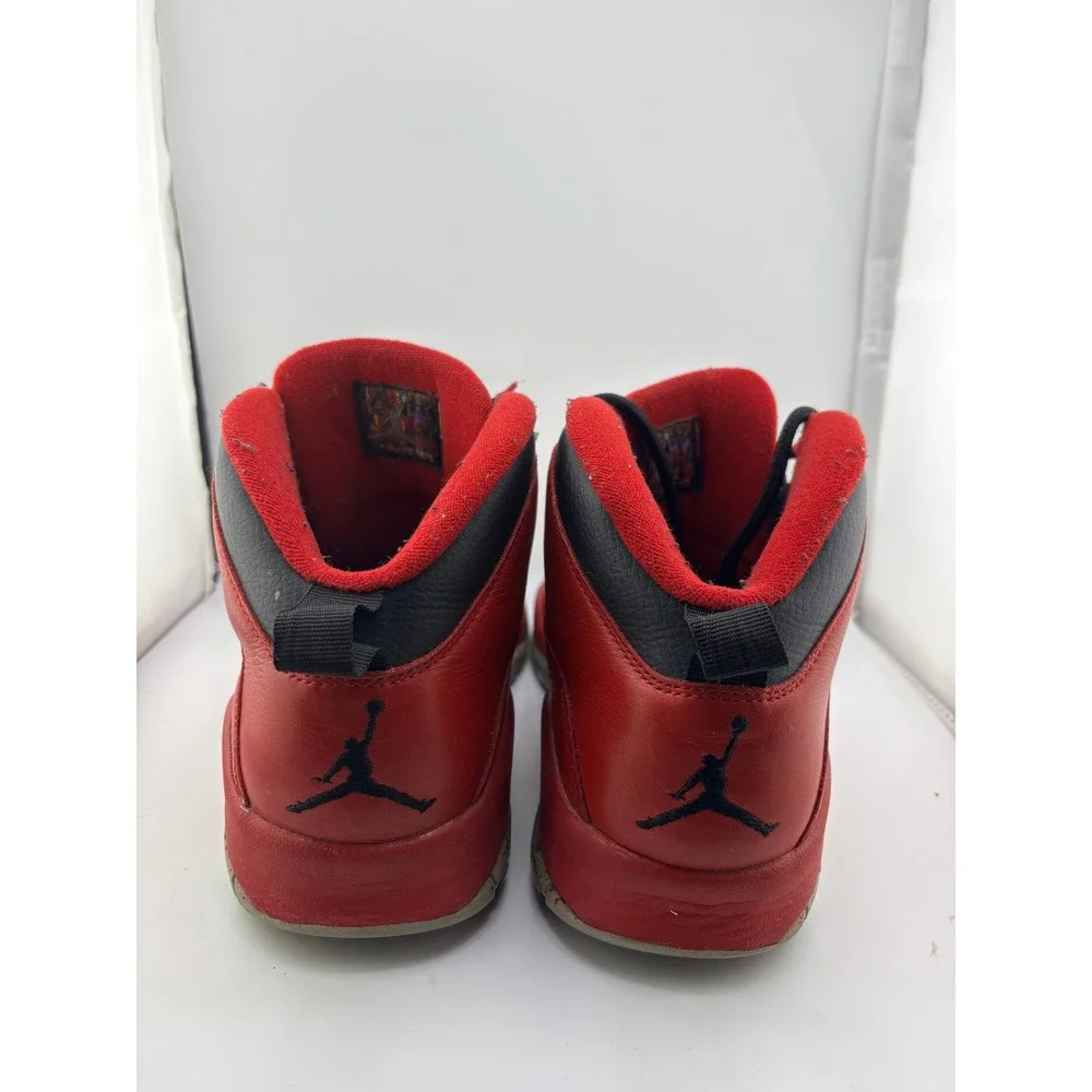 Air Jordan 10 Retro Bulls Over Broadway Gym Red Black 705178-601 Mens 9.5